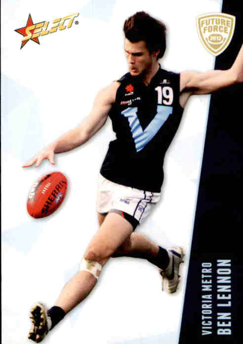 2012 Select AFL Future Force Common Cards -  Cards 1 to 86 - Pick Your Card