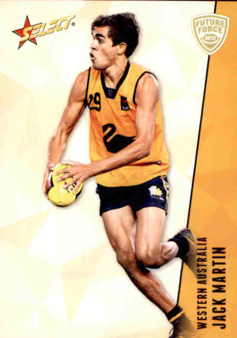 2012 Select AFL Future Force Common Cards -  Cards 1 to 86 - Pick Your Card