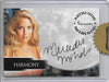 Mercedes McNab as Harmony, Angel, Inkworks Authentic Signature