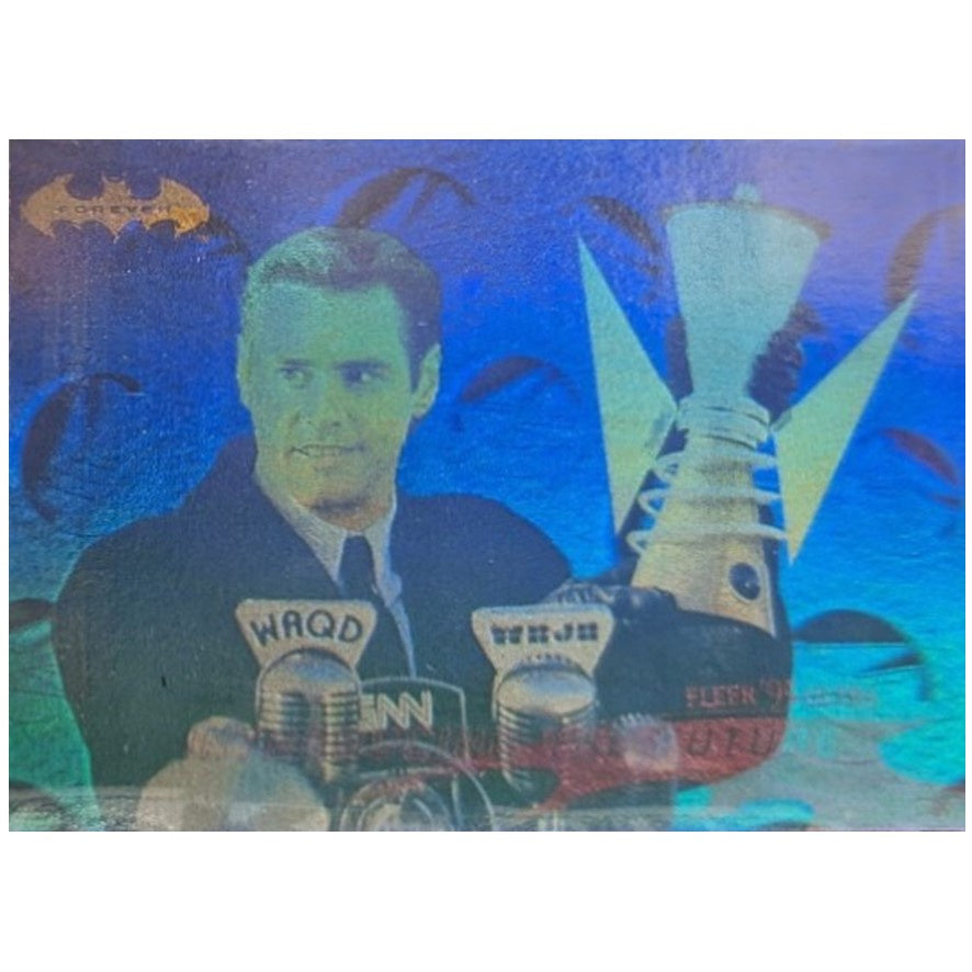 Jim Carey, Introducing the Future, #25, Hologram, 1995 Flear Ultra Batman Forever