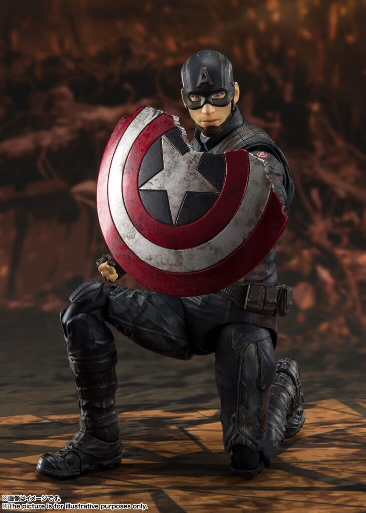 S.H.FIGUARTS Avengers End Game Captain America Final Battle Edition