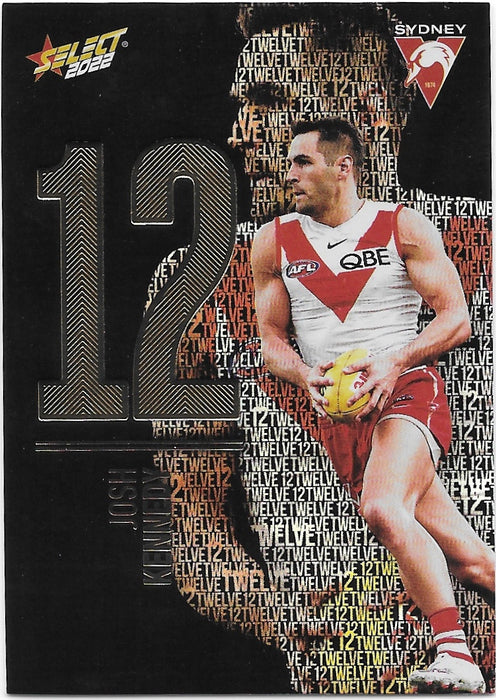 Josh Kennedy, Numbers Midnight, 2022 Select AFL Footy Stars Jumbo