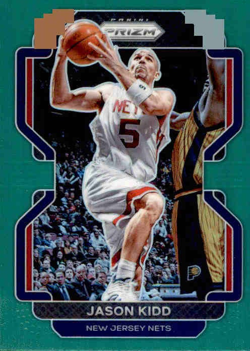 Jason Kidd, Green Prizm, 2021-22 Panini Prizm Basketball NBA