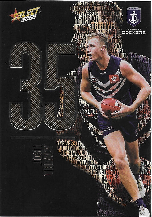 Josh Tracey, Numbers Midnight, 2022 Select AFL Footy Stars Jumbo