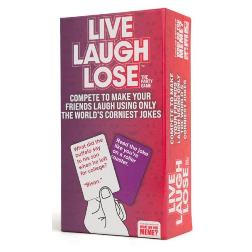 Live Laugh Lose Card Game