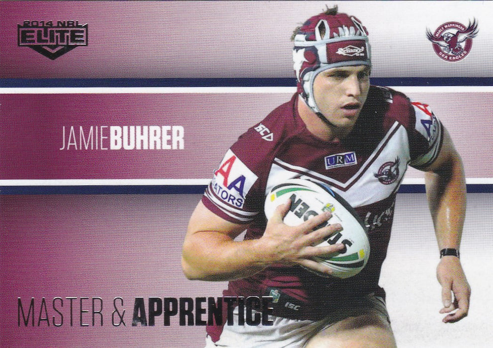 Master & Apprentice, 2014 ESP Elite NRL - 1 to 32 - Pick Your Card