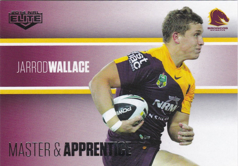 Master & Apprentice, 2014 ESP Elite NRL - 1 to 32 - Pick Your Card