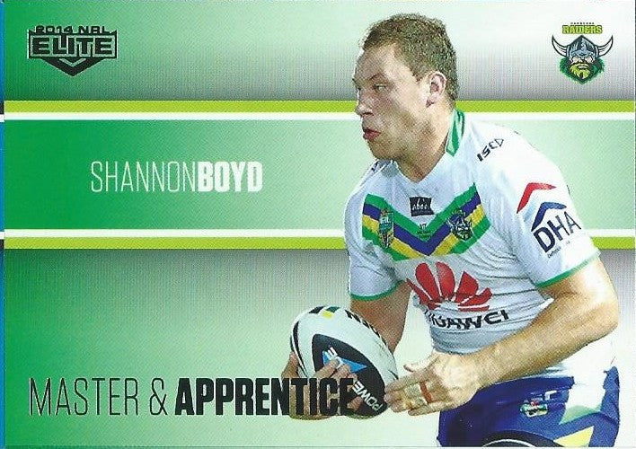 Master & Apprentice, 2014 ESP Elite NRL - 1 to 32 - Pick Your Card