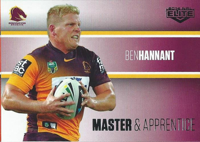 Master & Apprentice, 2014 ESP Elite NRL - 1 to 32 - Pick Your Card