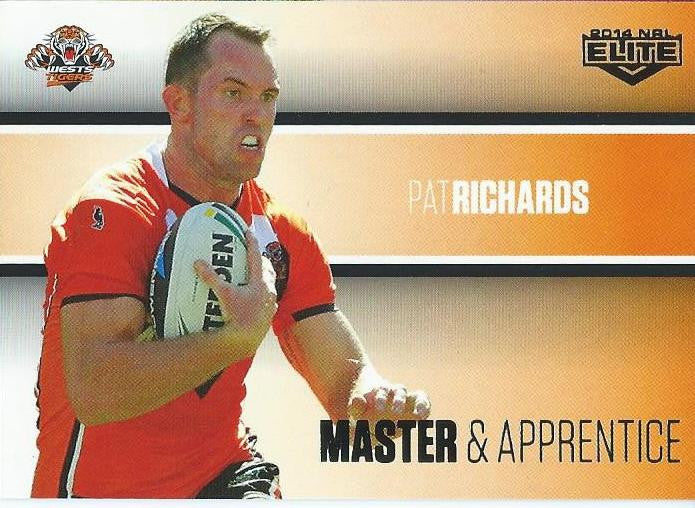 Master & Apprentice, 2014 ESP Elite NRL - 1 to 32 - Pick Your Card