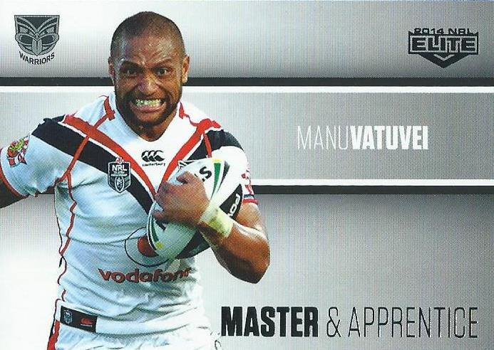 Master & Apprentice, 2014 ESP Elite NRL - 1 to 32 - Pick Your Card