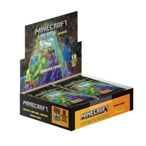 Panini - Minecraft Create, Explore, Survive Trading Cards Box