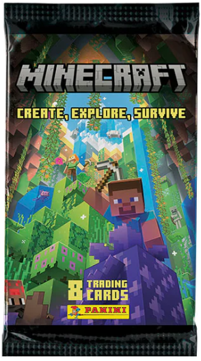 Panini - Minecraft Create, Explore, Survive Trading Cards Pack