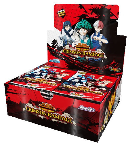 My Hero Academia Crimson Rampage CCG Booster Box Wave 2