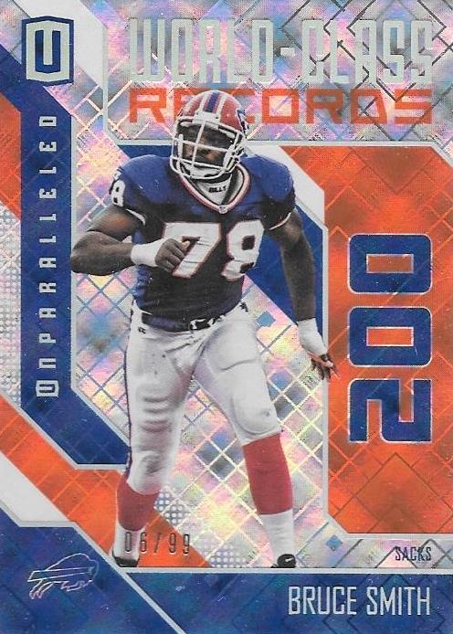 Bruce Smith, World Class, 2016 Panini NFL Unparalleled Football /99