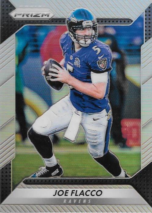 Joe Flacco, Refractor, 2016 Panini NFL Prizm Football