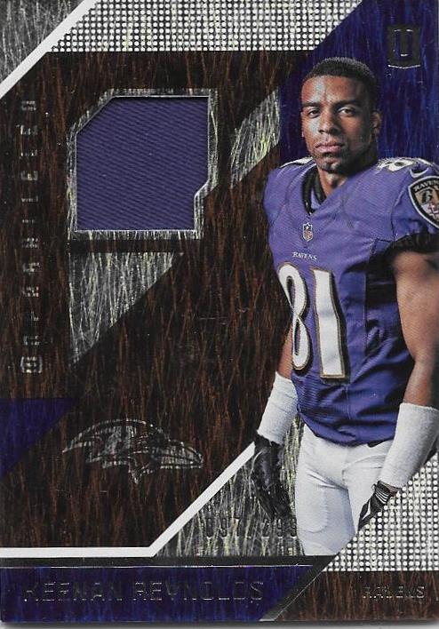 Keenan Reynolds, Rookie Materials RC, 2016 Panini NFL Unparalleled Football