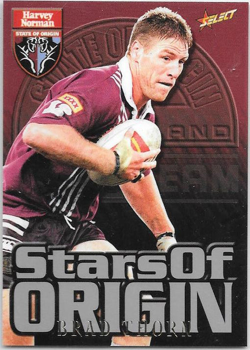 Brad Thorn, Stars of Origin, 2000 Select NRL