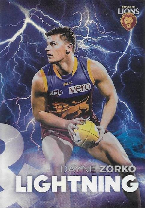 Dayne Zorko, Thunder & Lightning, 2016 Select AFL Footy Stars