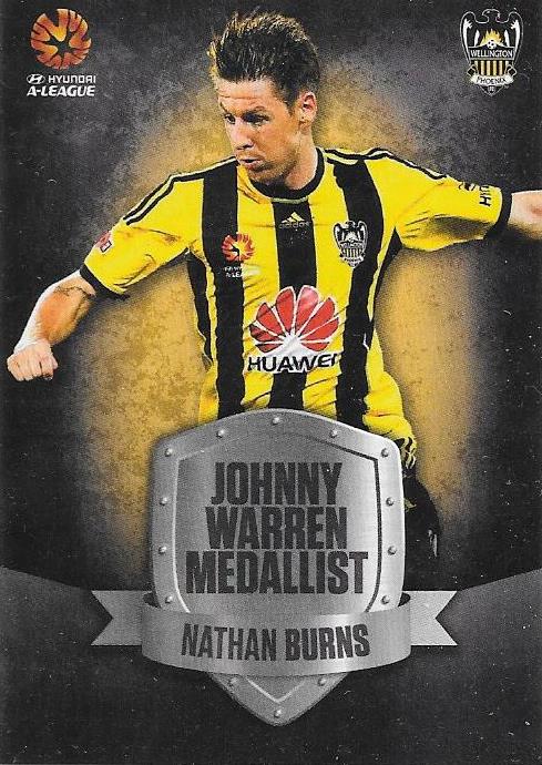 Nathan Burns, Medallists, 2015 TapnPlay A-League Soccer