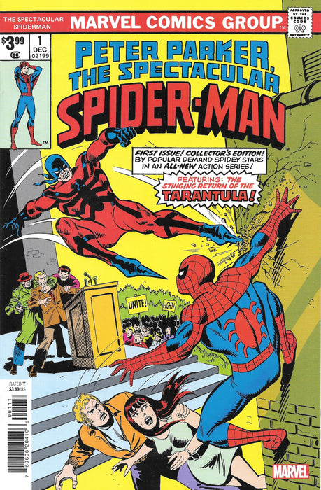 Peter Parker The Spectacular Spider-man #1 Facsimile Comic