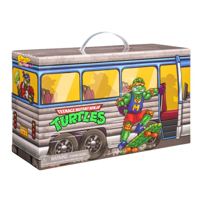 Teenage Mutant Ninja Turtles - Sewer Sports All-Stars Classic Retro Rotocast 3.75” Action Figure 4-Pack