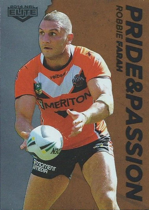 Pride & Passion, 2014 ESP Elite NRL - 1 to 48 - Pick Your Card