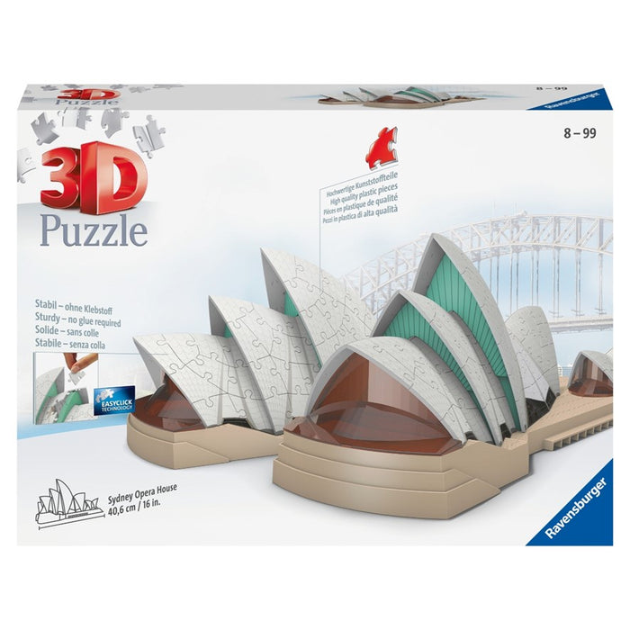 Ravensburger Sydney Opera House 237 Piece 3D Jigsaw Puzzle