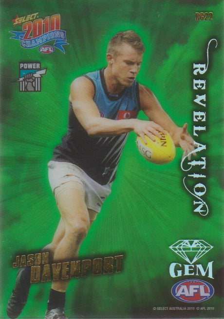 Jason Davenport, Revelation Gem, 2010 Select AFL Champions