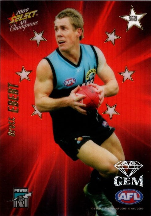 Brad Ebert, Red Gem, 2009 Select AFL Champions