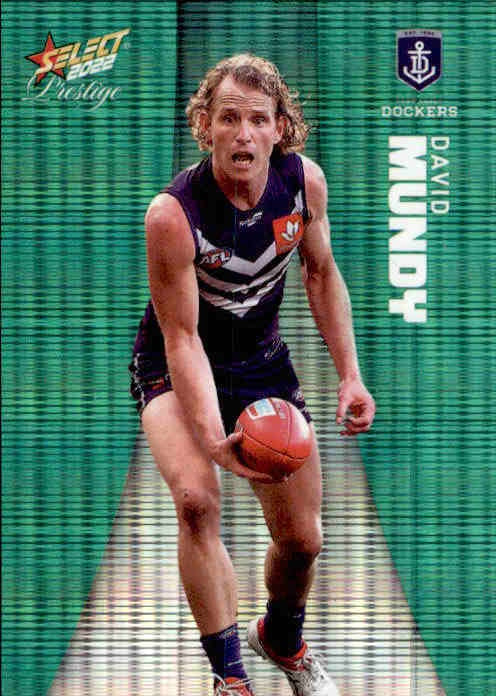 David Mundy, Green Parallel, 2022 Select AFL Prestige