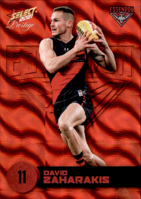 David Zaharakis, Red Parallel, 2021 Select AFL Prestige