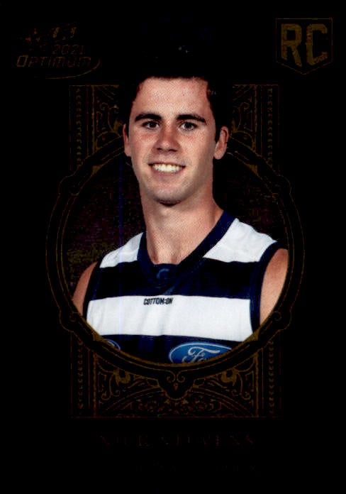 Nick Stevens, RC, Optimum + Plus, 2021 Select AFL Optimum