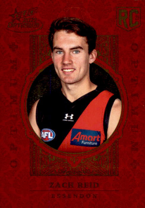 Zach Reid, RC, Optimum + Plus, 2021 Select AFL Optimum