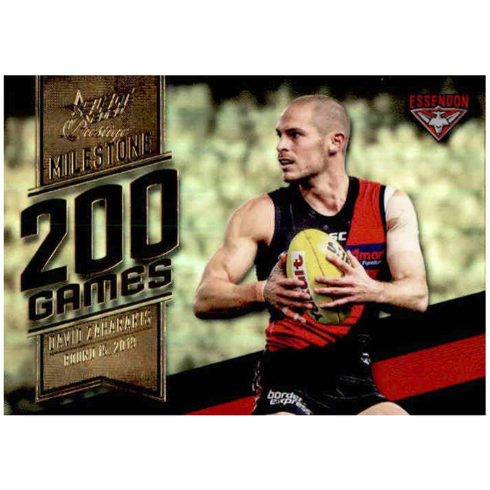 David Zaharakis, Milestone, 2020 Select AFL PRESTIGE Footy Stars