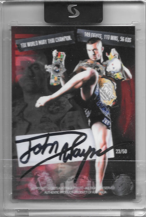 John Wayne Parr Card 1 Signature Black Edition, Sideline Series