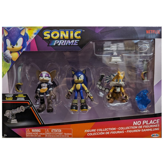 Sonic Prime 2.5" Figures Multipack - No Place