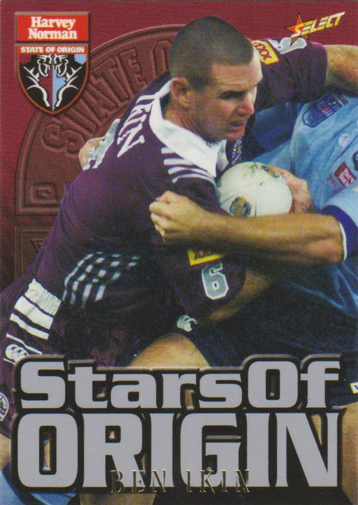 Ben Ikin, Stars of Origin, 2000 Select NRL