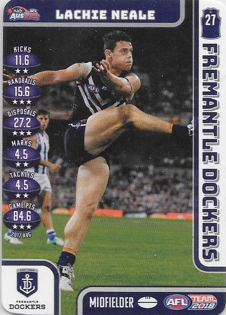 Lachie Neale, Auskick, 2018 Teamcoach AFL