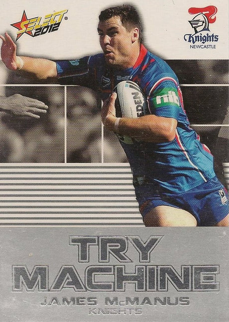 James McManus, Try Machine, 2012 Select NRL Champions