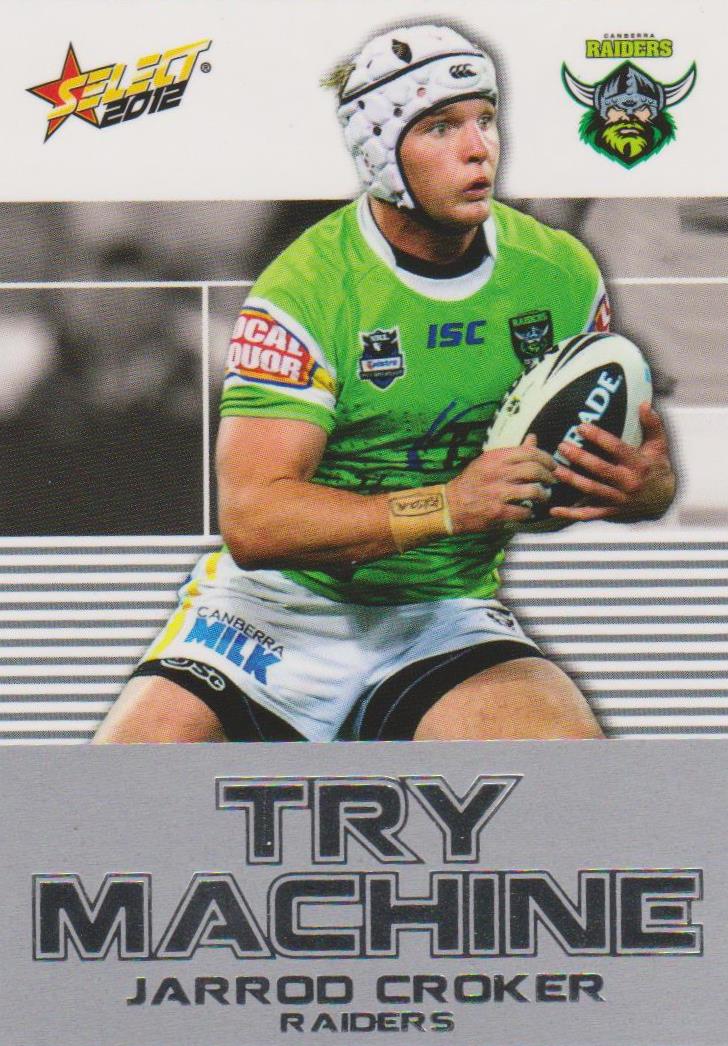 Jarrod Croker, Try Machine, 2012 Select NRL Champions