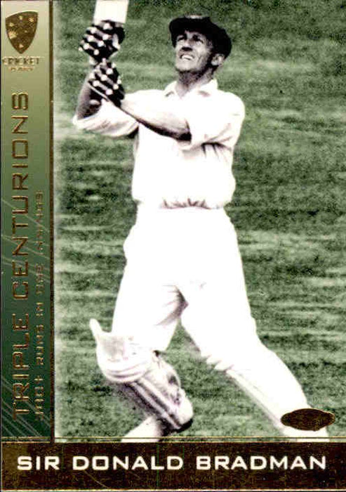 Don Bradman, TC2, Triple Centurions, 2004-05 esp Cricket Australia