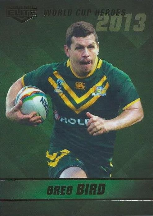 World Cup Heroes, 2014 ESP Elite NRL - 1 to 24 - Pick Your Card