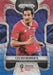 Celso Borges, Red & Blue Refractor, 2018 Panini Prizm World Cup Soccer