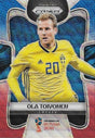 Toivonen, Blue & Red Refractor, 2018 Panini Prizm World Cup Soccer