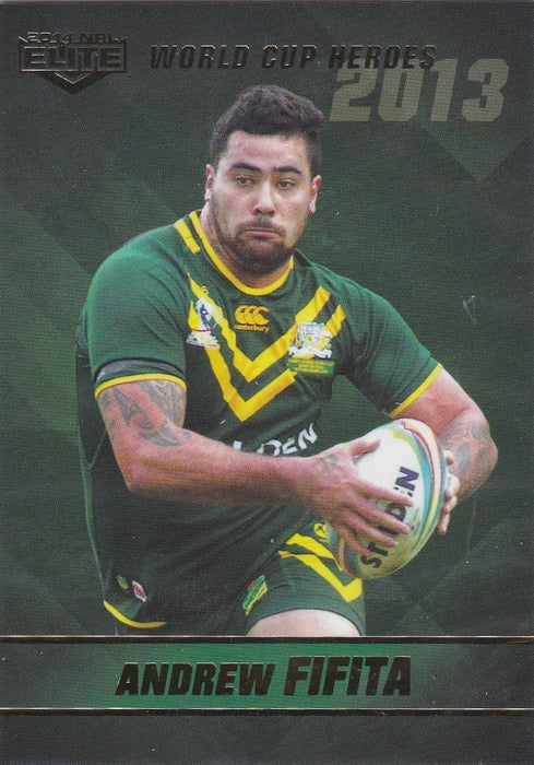 World Cup Heroes, 2014 ESP Elite NRL - 1 to 24 - Pick Your Card