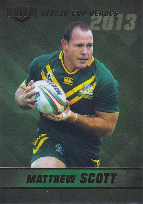 World Cup Heroes, 2014 ESP Elite NRL - 1 to 24 - Pick Your Card