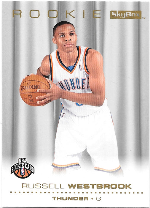 Russell Westbrook, RC, 2008-09 Skybox Basketball NBA