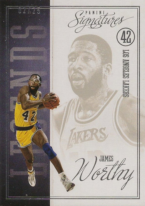 James Worthy, Legends, 2012-13 Panini Signatures Basketball